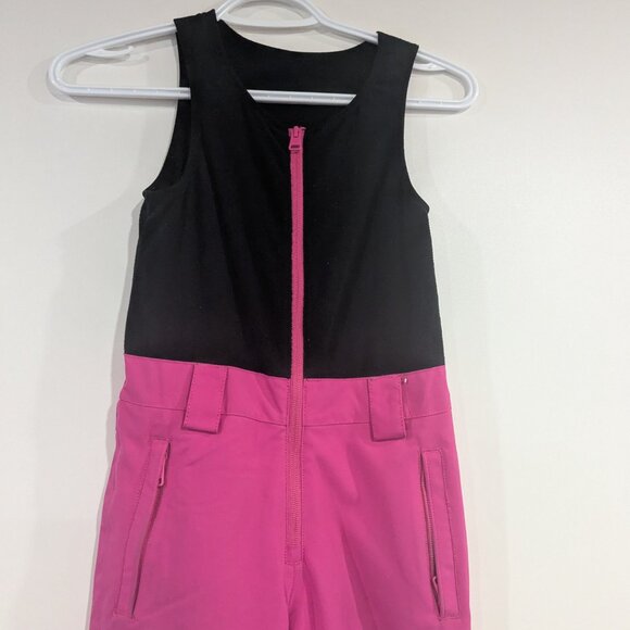 Reima Oryon ReimaTec Waterproof Ski Bib Black Pink Size 7 Size 122cm - Picture 3 of 7